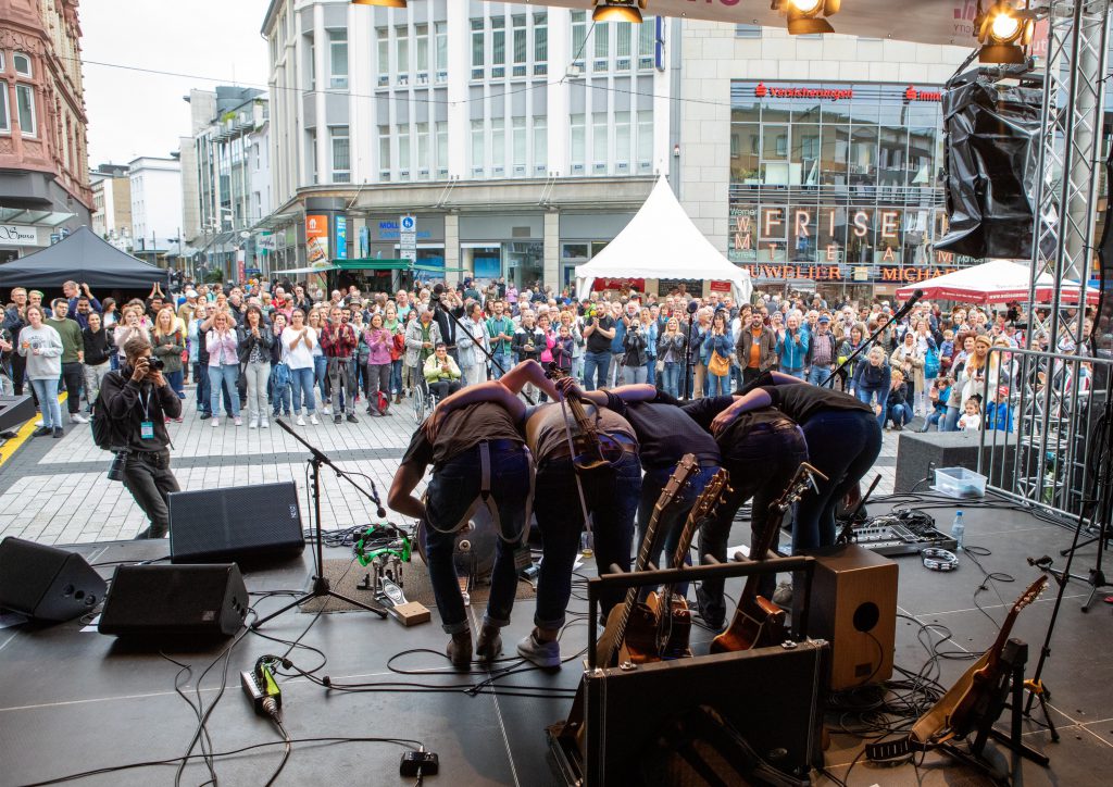 Threepwood 'N Strings beim Bochumer Musiksommer 2019