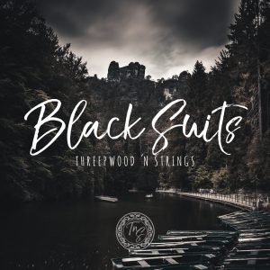 Cover "Black Suits" von Threepwood N Strings
